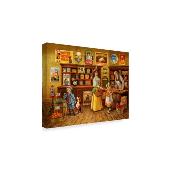 Lee Dubin 'Colors In The Shop' Canvas Art,18x24